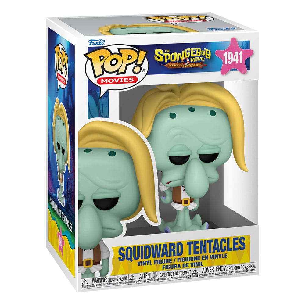 SpongeBob SquarePants POP! Vinyl Figure Squidward Tentacles (Pirate) 9 cm