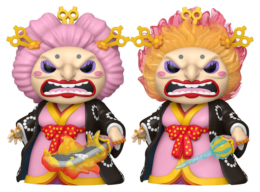 One Piece POP! Super Animation Vinyl Figure Big Mom (Kimono) (with Chase) 9 cm Assortment (3)
