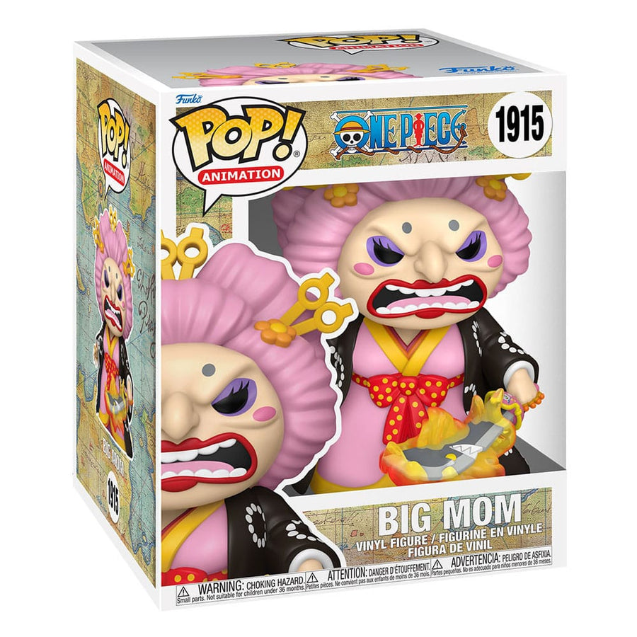 One Piece POP! Super Animation Vinyl Figure Big Mom (Kimono) (with Chase) 9 cm Assortment (3)