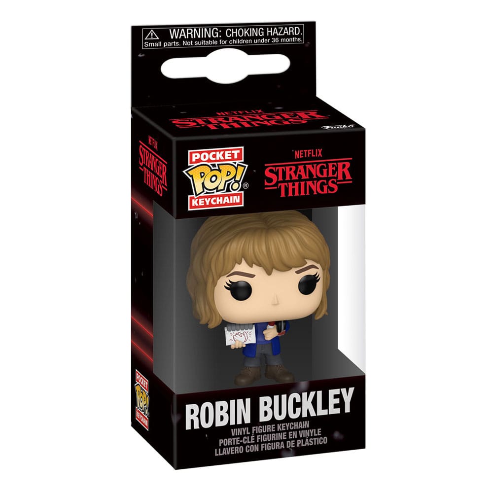 Stranger Things POP! Vinyl Keychains 4 cm Robin Buckley Display (12)