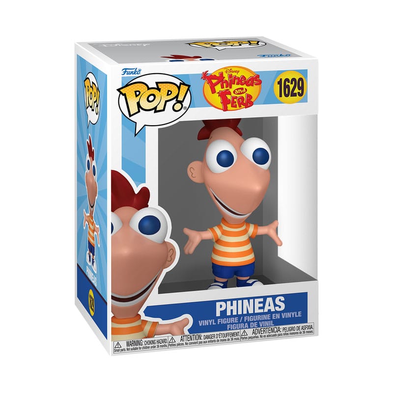 Phineas and Ferb POP! Disney Vinyl Figure Phineas 9 cm