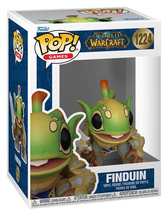 World of Warcraft: Murloc Cosplay POP! Games Vinyl Figure Finduin 9 cm