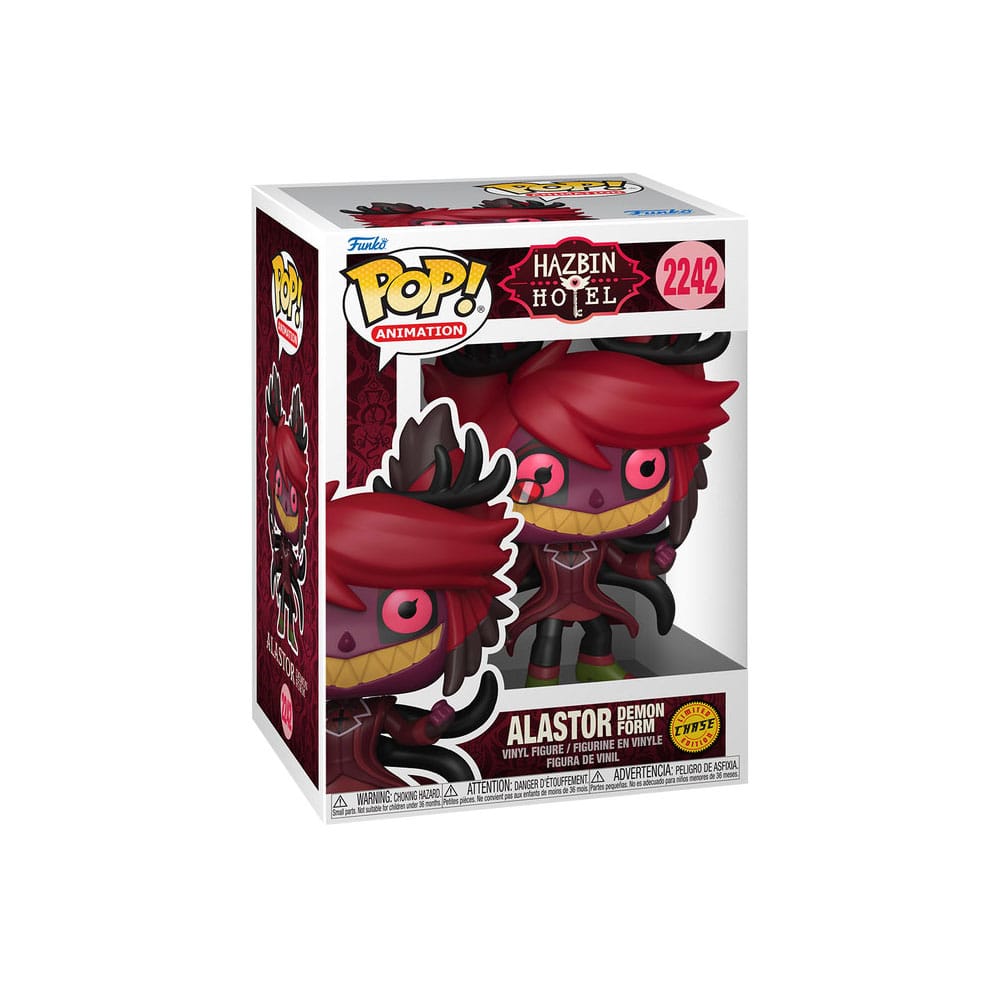 Hazbin Hotel POP! Vinyl Figures Alastor w/Chase 9 cm Assortment (6)