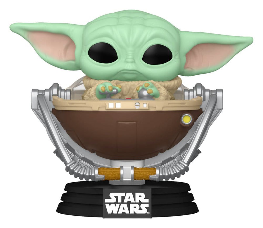 Star Wars: The Mandalorian and Grogu POP! Vinyl Bobblehead Figure Grogu in Pram 9 cm