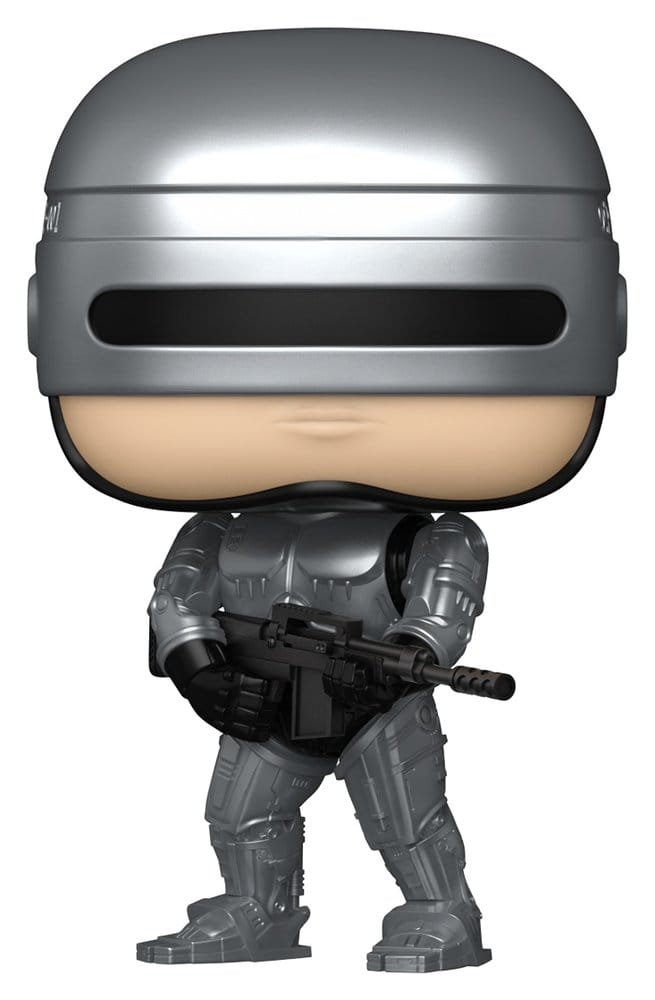 Robocop POP! Movies Vinyl Figures Robocop (Metallic) with Chase 9 cm Assortment (6)