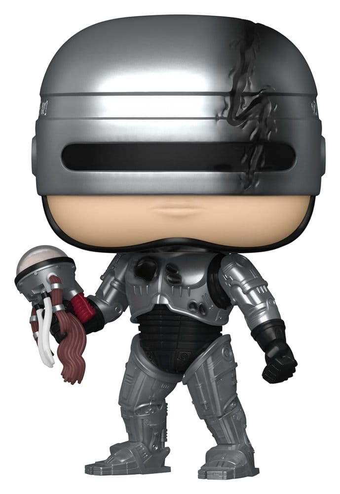 Robocop POP! Movies Vinyl Figures Robocop (Metallic) with Chase 9 cm Assortment (6)