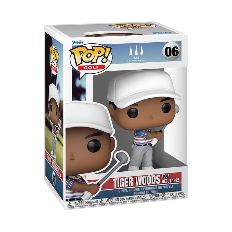 Tiger Woods POP! Golf Vinyl Figure Tour Debut 1992 9 cm