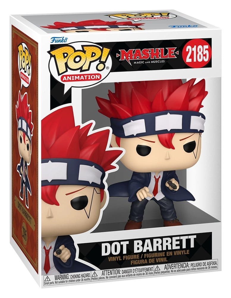 Mashle POP! Animation Vinyl Figures Dot Barrett with Chase 9 cm Assortment (6)