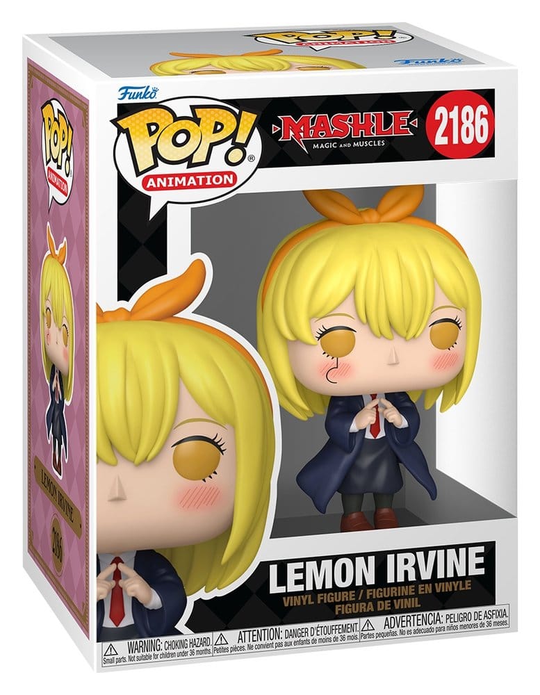 Mashle POP! Animation Vinyl Figure Lemon Irvine 9 cm