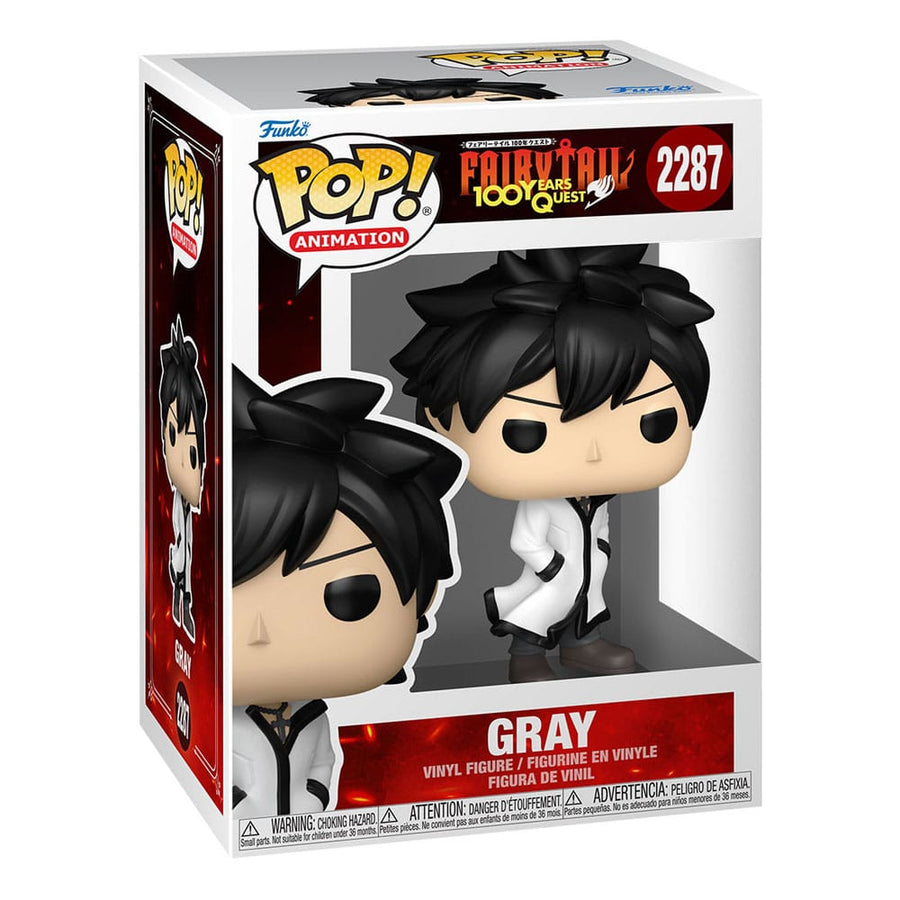 Fairy Tail 100 Year Quest POP! Animation Vinyl Figures Gray w/Chase 9 cm Assortment (6)