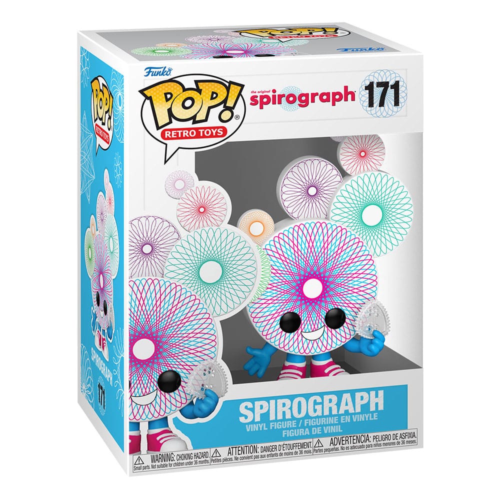 Spirograph POP! Games Vinyl Figures Spirograph w/Chase 9 cm Assortment (6)