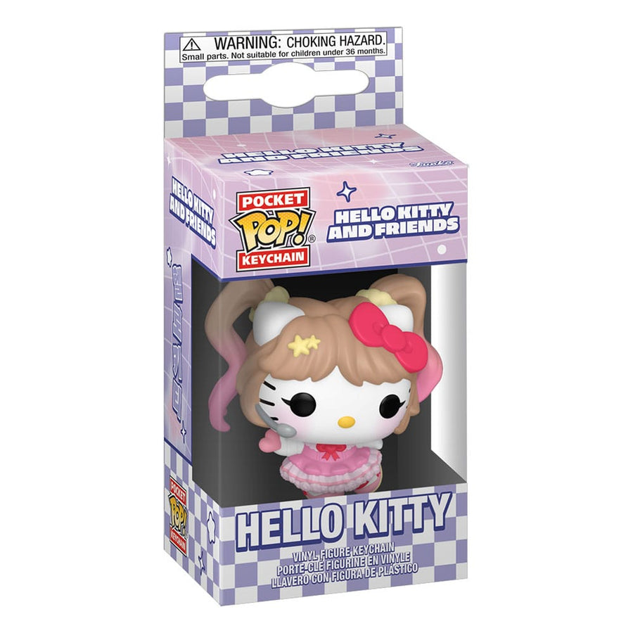 Hello Kitty and Friends POP! Vinyl Keychains 4 cm Hello Kitty (K-Pop Outfit) Display (12)