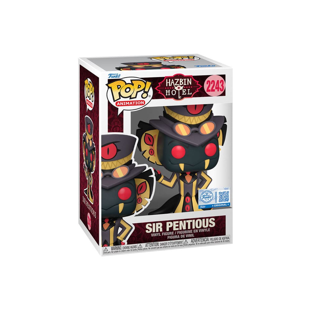 Hazbin Hotel POP! Animation Vinyl Figures Sir Pentious with Chase 9 cm Assortment (6)