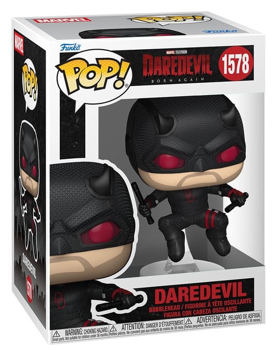 Daredevil: Born Again POP! Marvel Vinyl Figure Daredevil (Black Suit) 9 cm