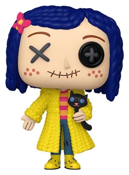 Coraline POP! Movies Vinyl Figure Coraline (Patchwork) 9 cm