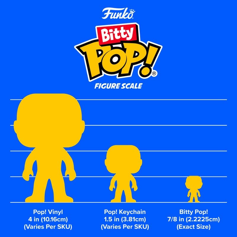 NFL Bitty POP! Vinyl Figures Series 2 2 cm Blind Box Display (24)
