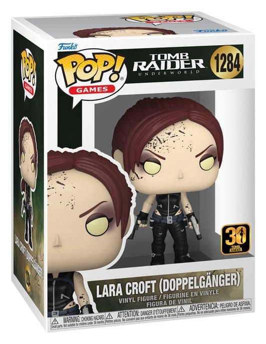 Tomb Raider POP! Games Vinyl Figure Lara Croft(Doppelganger) 9 cm
