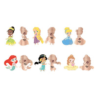 Disney Loungefly POP! Enamel Pins Princess Chibi 4 cm Assortment (12)