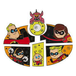 Disney Pixar Loungefly POP! Enamel Pins Incredibles 3 cm Assortment (12)