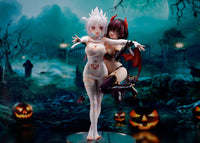 Ayakashi Triangle PVC Statue Matsuri Kazamaki & Suzu Kanade & Shirogane 25 cm