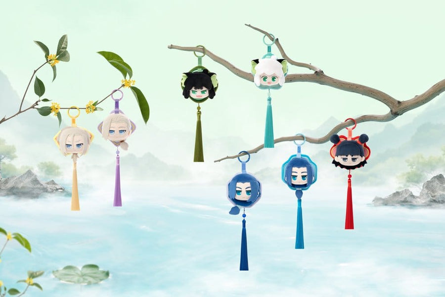 Luo Xiaohei Chinese-Style Series Plush Figure Blind Box Display (6)