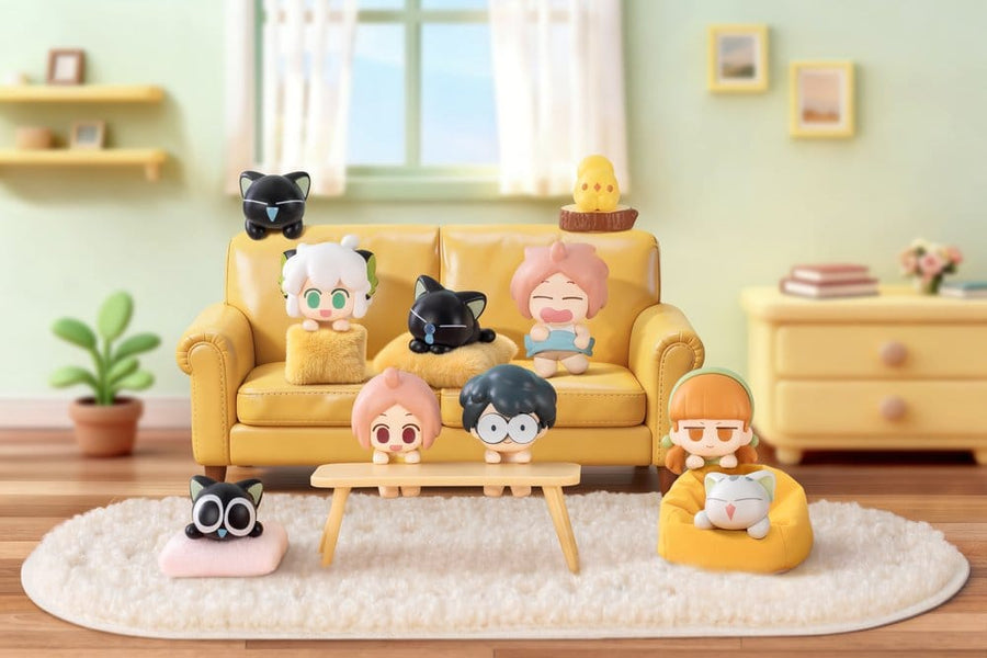 Luo Xiaohei Peekrin Series 1 Blind Box Mini Figures 2-Pack Display (4)