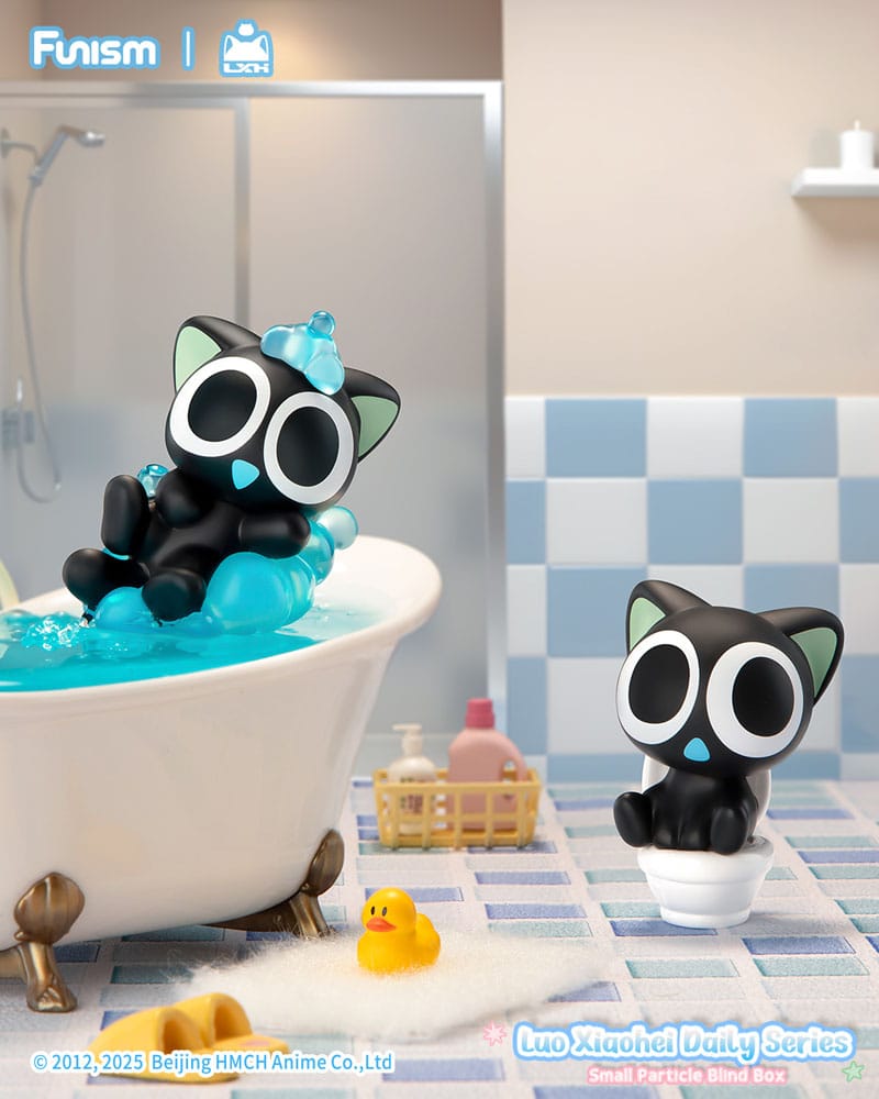 Luo Xiaohei Mini Figures Q face Series 1 3 cm Display (4)