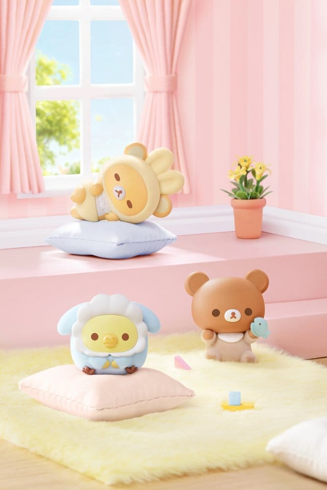 Rilakkuma Nuonuo Baby Series Blind Box Mini Figures Cubby Face Display (4)