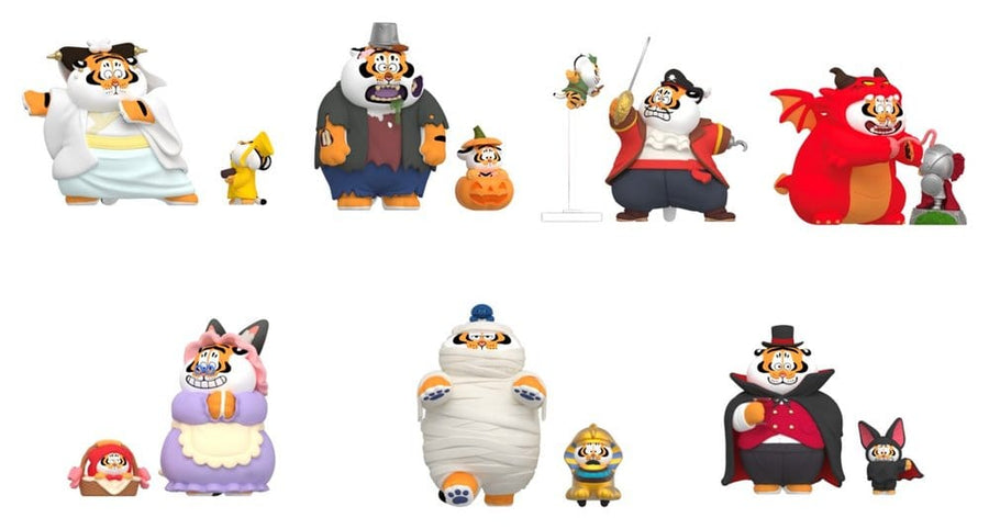 Alexander The Fat Tiger Blind Box Mini Figures The Spooky Masquerade Display (6)