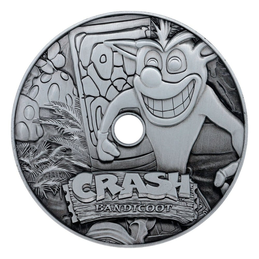 Crash Bandicoot Replica Metal CD-ROM Collectible Limited Edition 11 cm