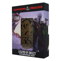 Dungeons & Dragons Metal Card 35th Anniversary Legend of Drizzt Limited Edition