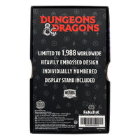 Dungeons & Dragons Metal Card 50th Anniversary Spider Queen Limited Edition