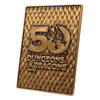 Dungeons & Dragons Ingot Set 50th Anniversary 1st Edition Book Cover