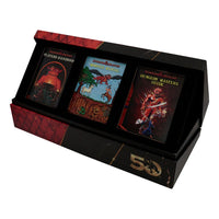 Dungeons & Dragons Ingot Set 50th Anniversary 1st Edition Book Cover