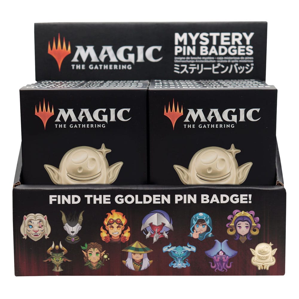 Magic: The Gathering World Pin Badge Mystery Pin Badge Display (12)
