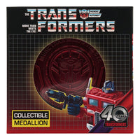 Transformers Medallion 40th Anniversary Autobot Edition