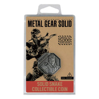 Metal Gear Solid Collectable Coin Solid Snake Limited Edition