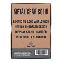 Metal Gear Solid 2 Ingot Snake Limited Edition