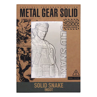 Metal Gear Solid 2 Ingot Snake Limited Edition