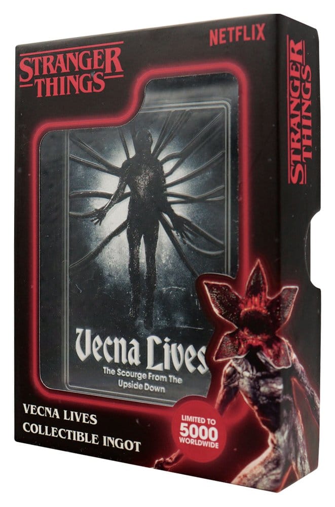 Stranger Things 5 Ingot Vecna Lives Limited Edition