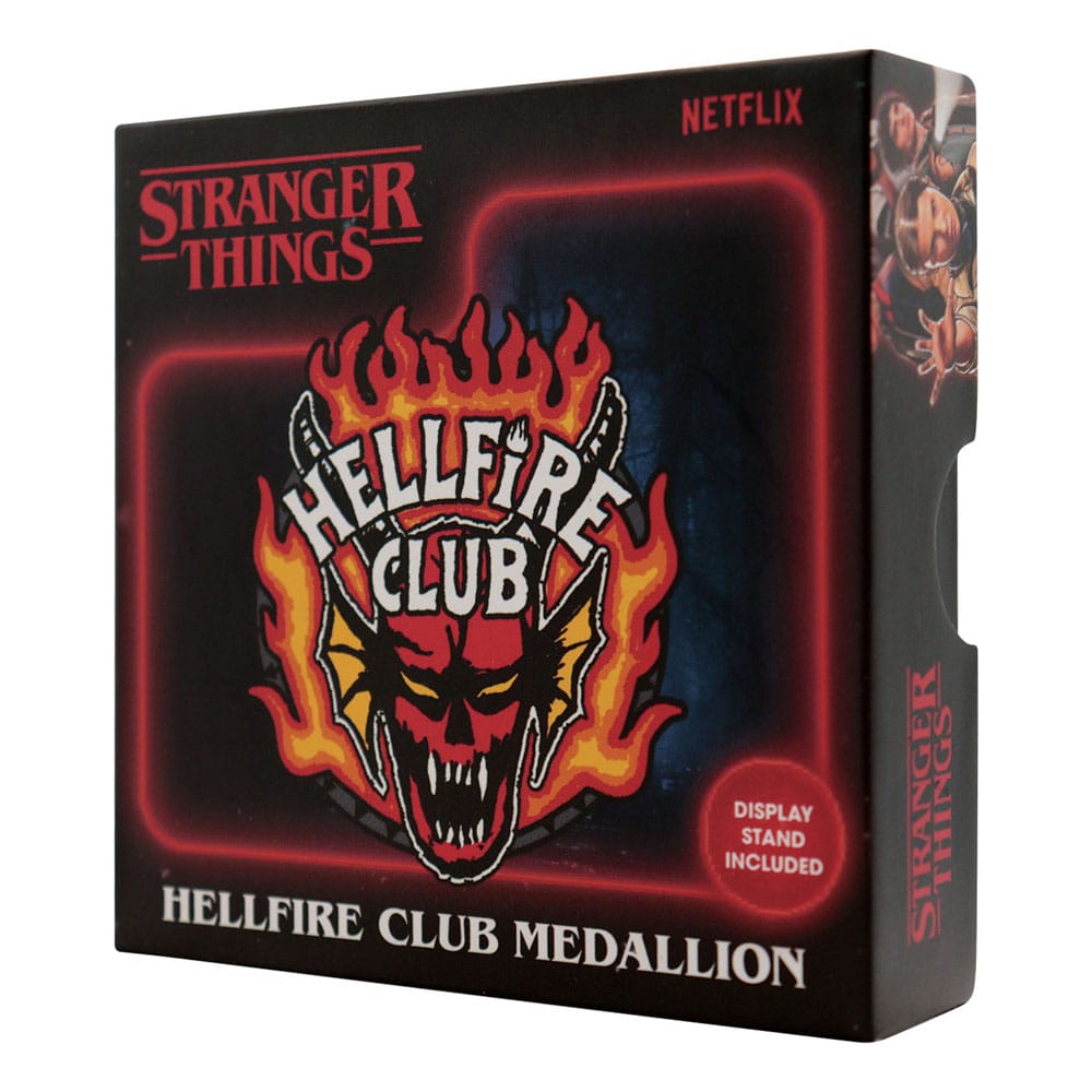 Stranger Things Medallion Hellfire Club Limited Edition