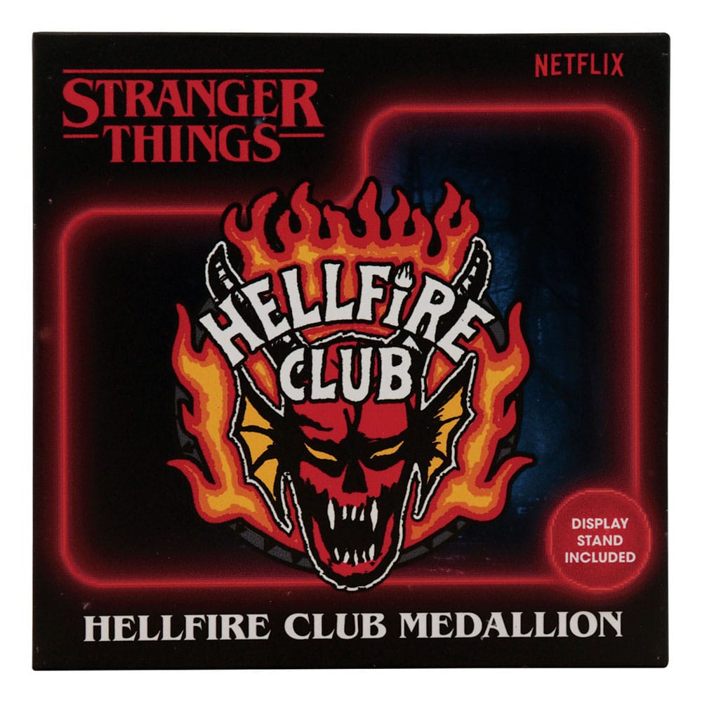 Stranger Things Medallion Hellfire Club Limited Edition