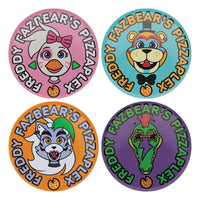 Five Nights at Freddy's Coaster 4-Pack Printed Drinks