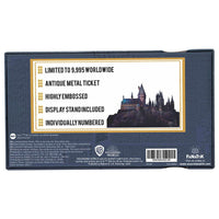 Harry Potter Replica Hogwarts Train Ticket Limited Edition