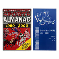 Back to the Future Ingot Sport Almanac Limited Edition