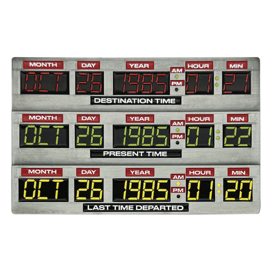 Back To The Future Ingot 40th Anniversary Time Circuits Limited Edition