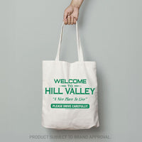 Back to the Future Tote Bag Hill Valley