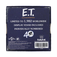 E.T. the Extra-Terrestrial Medallion E.T. 40th Anniversary Limited Edition Medallion