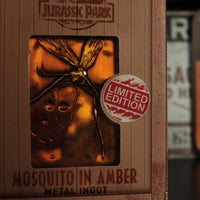 Jurassic Park Ingot Mosquito in Amber Limited Edition