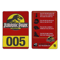 Jurassic Park Metal Card 30th Anniversary Jeep Limited Edition